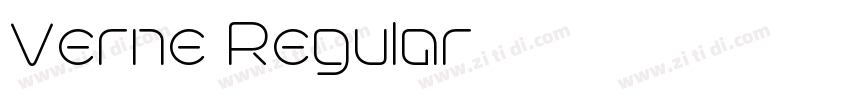 Verne Regular字体转换